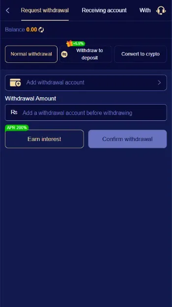 Rs778 Withdraw